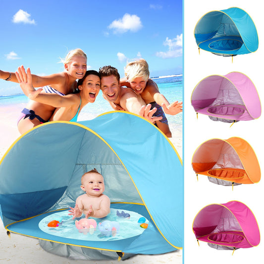 Baby Beach Tent Outdoor with mini Pool - Little Jojo