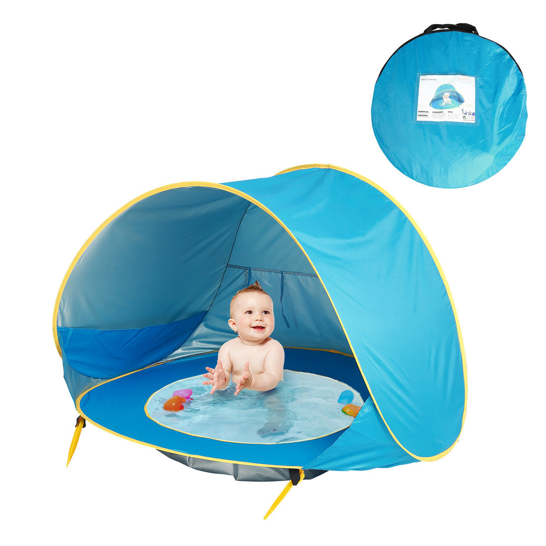 Baby Beach Tent Outdoor with mini Pool - Little Jojo